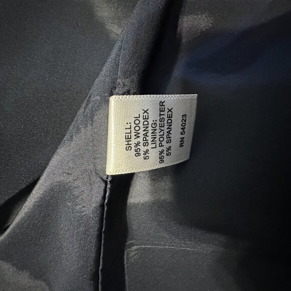 Banana Republic Navy Blue Suit Skirt Size 12 - Picture 6 of 6